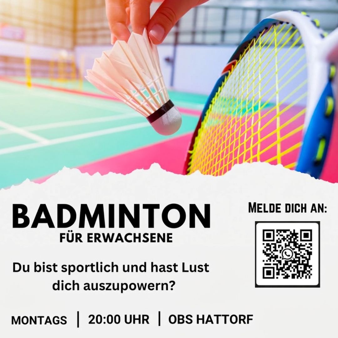 Yellow and White Colorful Badminton Tournament Instagram Post